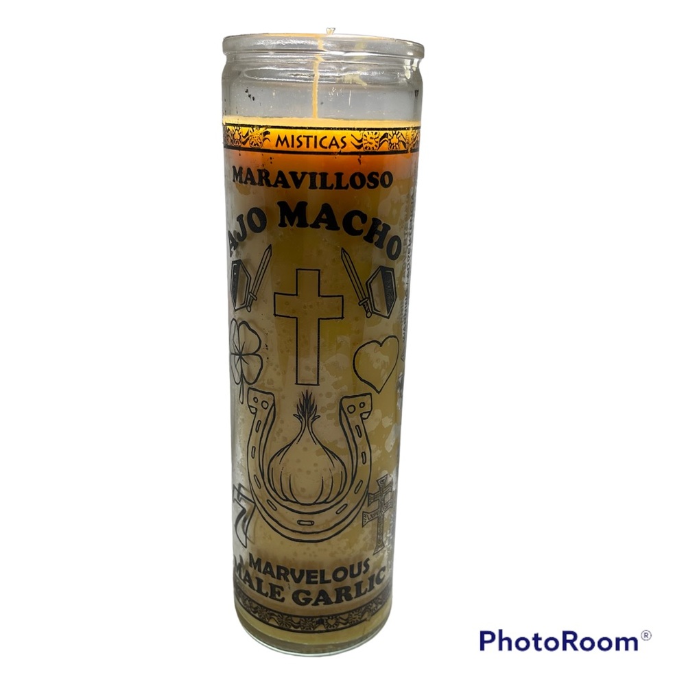 Marvelous male garlic 7 days candle/ vela maravilloso ajo macho 7 dias